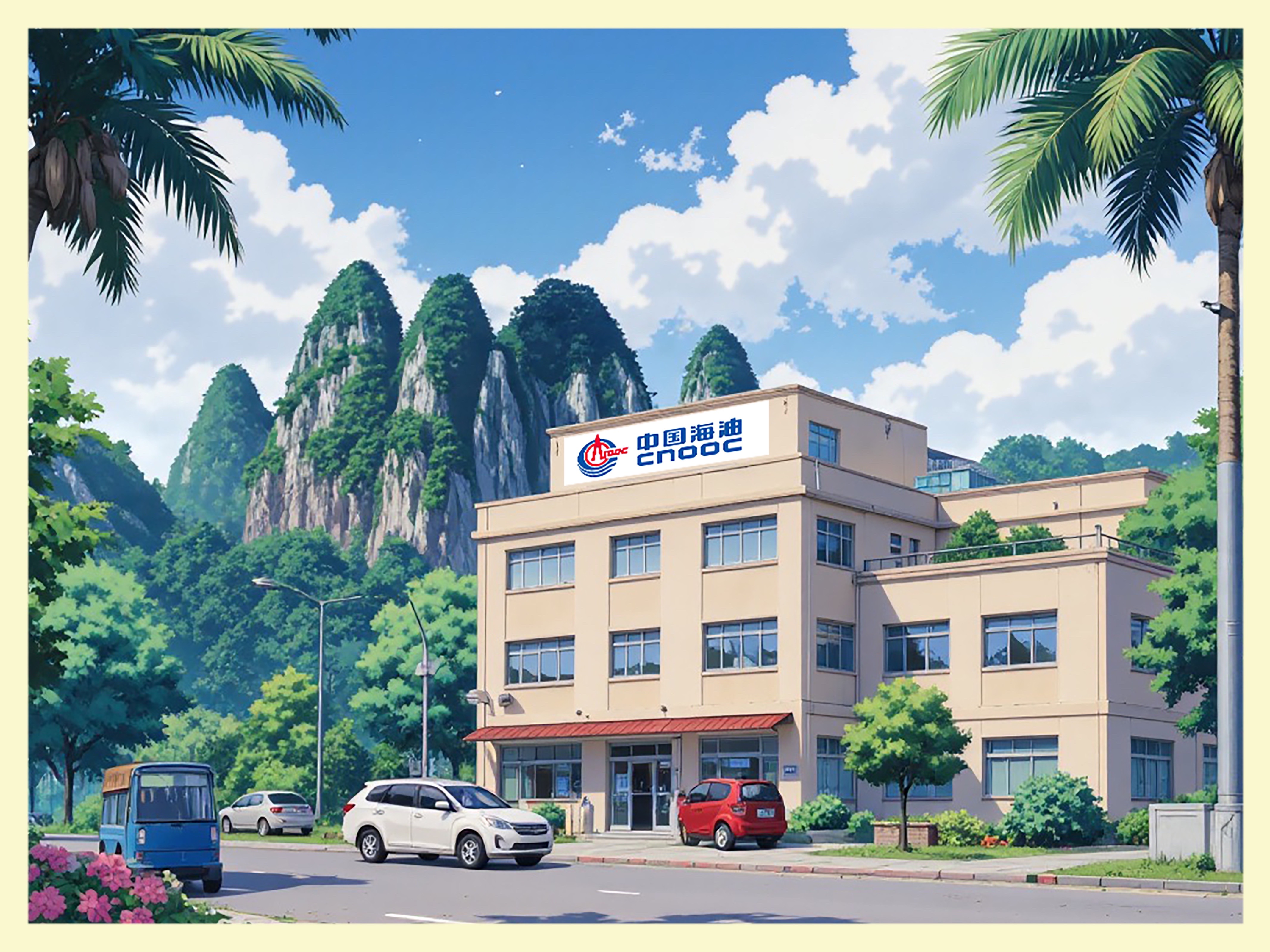 五指山與海油工作者