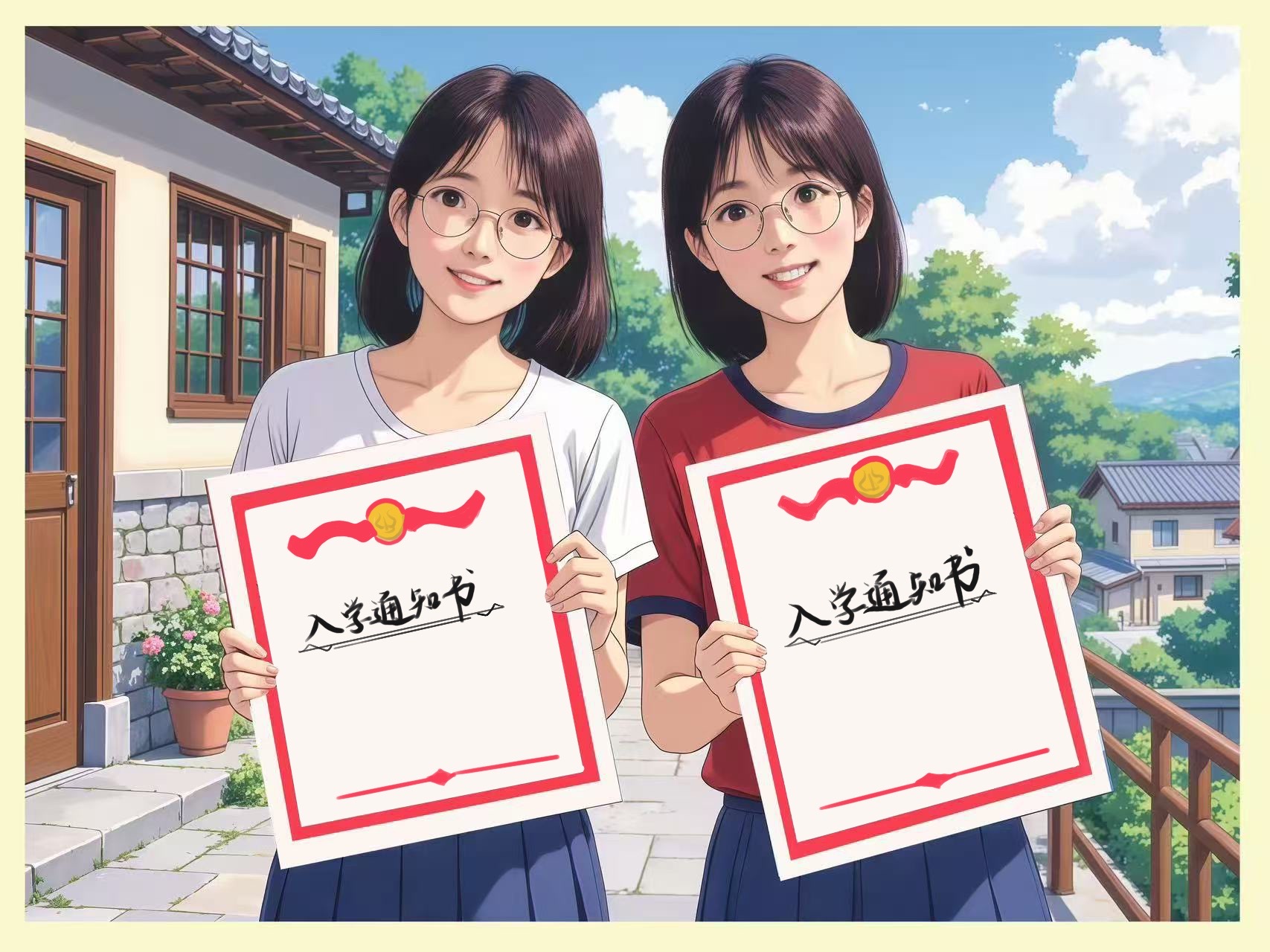 雙胞胎姐妹求學(xué)路